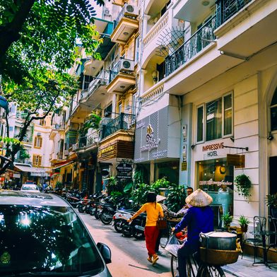 Hoian mooie straat